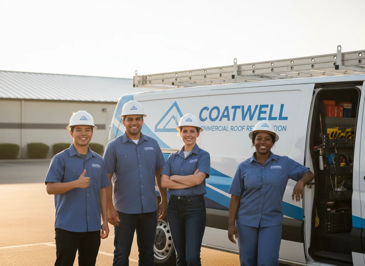 Commercial roof coating company in North Hills, CA